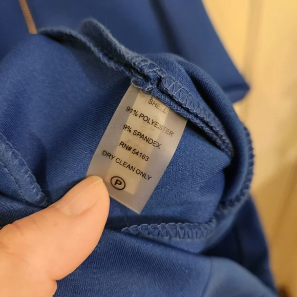 Calvin Klein Royal Blue Midi Dress Size 2 - Picture 5 of 5